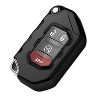 Tukellen Capa para Jeep Flip Key Fob Premium Macia Proteção Total Shell Chave - imagem 2