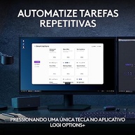 Teclado sem fio Logitech MX Keys S com Clique Silencioso, Teclas Programáveis, Iluminação Inteligente, Conexão Bluetooth ou Receptor USB Logi Bolt e Bateria Recarregável - Grafite - imagem 3