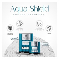 Tinta Aqua Shield Impermeável 21,5 kg - Proteção Total Contra Água e Mofo - imagem 5