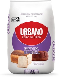 Urbano, Farinha Mix, Mix de Farinhas sem Glúten - 1 kg - imagem 1