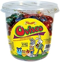 Ovisco Ki Kakau Mini Ovinhos Sabor Chocolate Pote - imagem 1