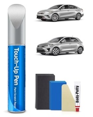 Kit de Tinta de Retoque Metálico Prata Sedosa 4SS para Kia - Reparo Profissional de Arranhões - imagem 2