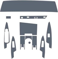 Película Protetora TPU para Consola Central do Kia Sportage 2023 - Transparente e Antiarranhões - imagem 3