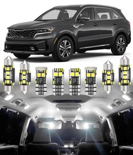 Kit Lâmpadas LED Interior Carro BMT xms para Kia Sorento MQ4 (2021-2024) e Telluride LX (2020-2023) - Super Brilhante 6000K (8 Peças) - imagem 1