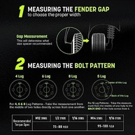 Espaçadores de Roda Hubcentric 50mm 5x114.3 para Genesis, Mazda, Kia, Mitsubishi e mais - imagem 5