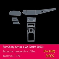 Película Protetora Transparente TPU para Interior do Kia Sportage NQ5 2021-2024 - Proteção Premium Contra Arranhões - imagem 3