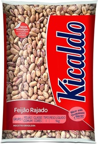 FEIJÃO RAJADO KICALDO, Pequeno - imagem 1
