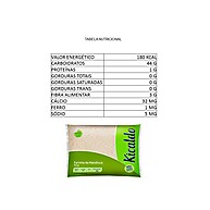 Farinha de Mandioca Fina 1kg SEM GLÚTEN - Kicaldo - imagem 2