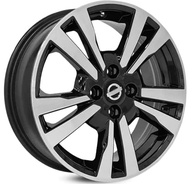 4 RODAS KR S33 MODELO NOVO KICKS/ARO 16X6 / (4X100) ET40 cor:Black Piano - imagem 2