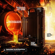 Capa ArmyProof iPhone: Proteção Antichoque e Kickstand - imagem 2