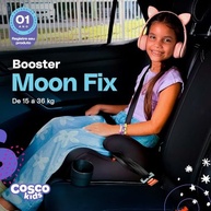 Booster Cosco Kids Moon Fix - Assento Elevatório com Isofix para Crianças 4 a 12 Anos, Cinza Lunar - imagem 5