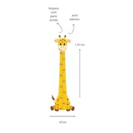 Adesivo Infantil Tokfix Kids Régua de Crescimento Girafa - Decore e Acompanhe o Crescimento com Estilo - imagem 4