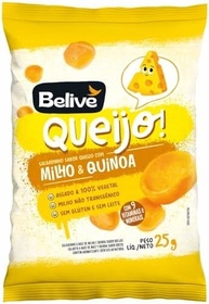 Salgadinho Kids sabor Queijo Sem Glúten Sem Leite Belive 25g - imagem 2
