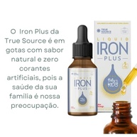 Combo Iron Plus Baby & Kids Liquido 30ml e Zinc For Kids 30ml Morango True Source - imagem 5
