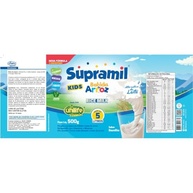 Kit 5 Bebida de Arroz Kids Unilife sabor Baunilha 500g - imagem 4