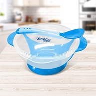 Kit Treinamento Refeição Tigela e Colher Comtac Kids 4099 - Segurança e Autonomia na Alimentação Infantil - imagem 3