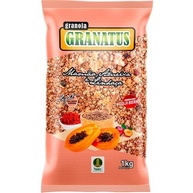 Natu's, Granola com Ameixa, Mamão, Linhaca E Goji Berry, Light, Granatus, 1 Kilo - imagem 1