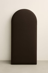 Cabeceira de Cama King 10 Módulos Nuvem 45x20cm Estofada Marrom Moderna - imagem 3