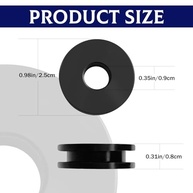 Buchas de Para-brisa para Harley Davidson Softail e Road King - Kit 4 Peças Duráveis - imagem 3