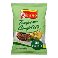 TEMPERO COMPLETO SEM PIMENTA KININO 400G - imagem 1