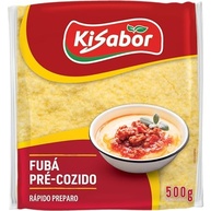 KiSabor Fubá Pré-Cozido Kisabor 500 Gramas - imagem 2