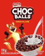 KiSabor, Chocball, Sabor Chocolate, Cereal Matinal, 110 Gramas - imagem 4