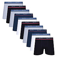 Kit 10 Cuecas Boxer Lupo Algodão – Conforto e Qualidade - imagem 1