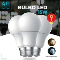 Kit 10 Lâmpadas LED 15W: Ilumine com Economia! - imagem 1