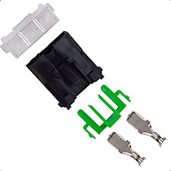 Kit 10 Porta Fusíveis Lâmina MAX Desmontado – Segurança e Praticidade - imagem 1