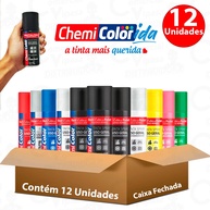 Kit 12 Tintas Spray Pocket: Cores Vibrantes! - imagem 1