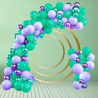 Kit 150 Balões: Decore com Verde, Lilás e Violeta! - imagem 1