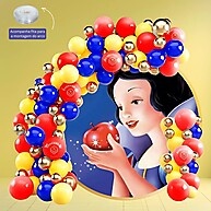 Kit 175 Balões Festa: Cores Vibrantes + Fita! - imagem 1