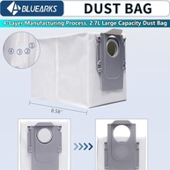 Kit com 19 Peças de Reposição para Roborock Qrevo - Escova, Filtros, Esfregões e Mais - imagem 3
