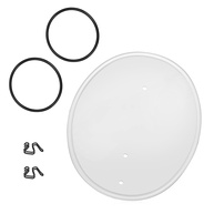 Placa Frontal Branca Completa para Honda Z50R (1979-1987) - Kit com Clipes e Faixas - imagem 1