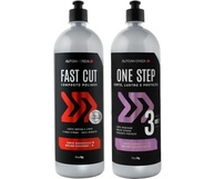 Kit Polimento Autoamerica Fast Cut 1kg + One Step 3 em 1 1kg: Brilho Profissional Rápido! - imagem 2