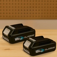 Kit 2 Baterias Makita 12V 1.5Ah: Potência e Durabilidade - imagem 1