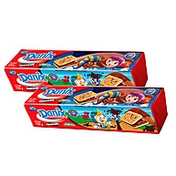 Kit 2 Biscoitos Danix Smurfs Chocolate 130g - imagem 1