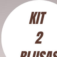 Kit 2 Blusas Mula Manca: Elegância e Conforto - imagem 1
