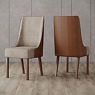 Kit 2 Cadeiras Ivy: Conforto e Estilo para sua Sala - imagem 1