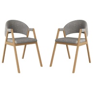 Kit 2 Cadeiras Jantar Suellen: Conforto e Elegância - imagem 1