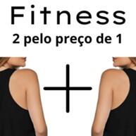 Kit 2 Camisas Fitness CrossFit com Suporte e Secagem Rápida - imagem 1