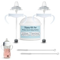 Kit Conversão Mamadeira Philips Avent em Copo com Canudinho - 2 Unidades - imagem 2