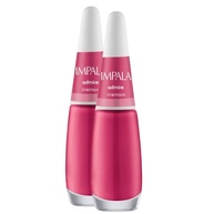 Kit 2 Esmalte Impala Admire Cremoso 7,5ml: Cor Intensa e Longa Duração - imagem 1