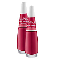 Kit 2 Esmaltes Impala Amor Profundo 7,5ml - Cremoso e Duradouro - imagem 1