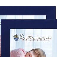 Kit 2 Molduras Azuis 15x21 A5 – Perfeitas para Fotos e Decoração - imagem 1