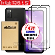 Kit 2 Películas de Vidro Alcatel 1S e 3L 2021 HD - imagem 1