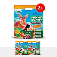 Kit 2 Rações Funny Bunny 1,8kg – Nutrição Premium para Pet - imagem 1
