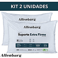 Kit 2 Travesseiros Altenburg Extra Firme: Suporte Ideal para Dormir de Lado - imagem 1