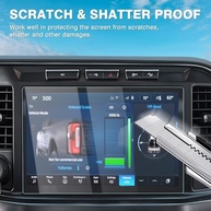 Kit 2 Películas Protetoras Karltys Vidro Temperado para Ford Super Duty 2023-2025 SYNC 4 12" - Proteção Ultratransparente - imagem 5