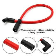 Kit Fio Vela Ignição 10.4mm Harley Davidson Big Twin Dyna Softail 2000-2017 (Vermelho) - imagem 5